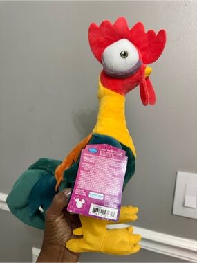Disney Multicolor Plush Clucking Hei Hei Toy